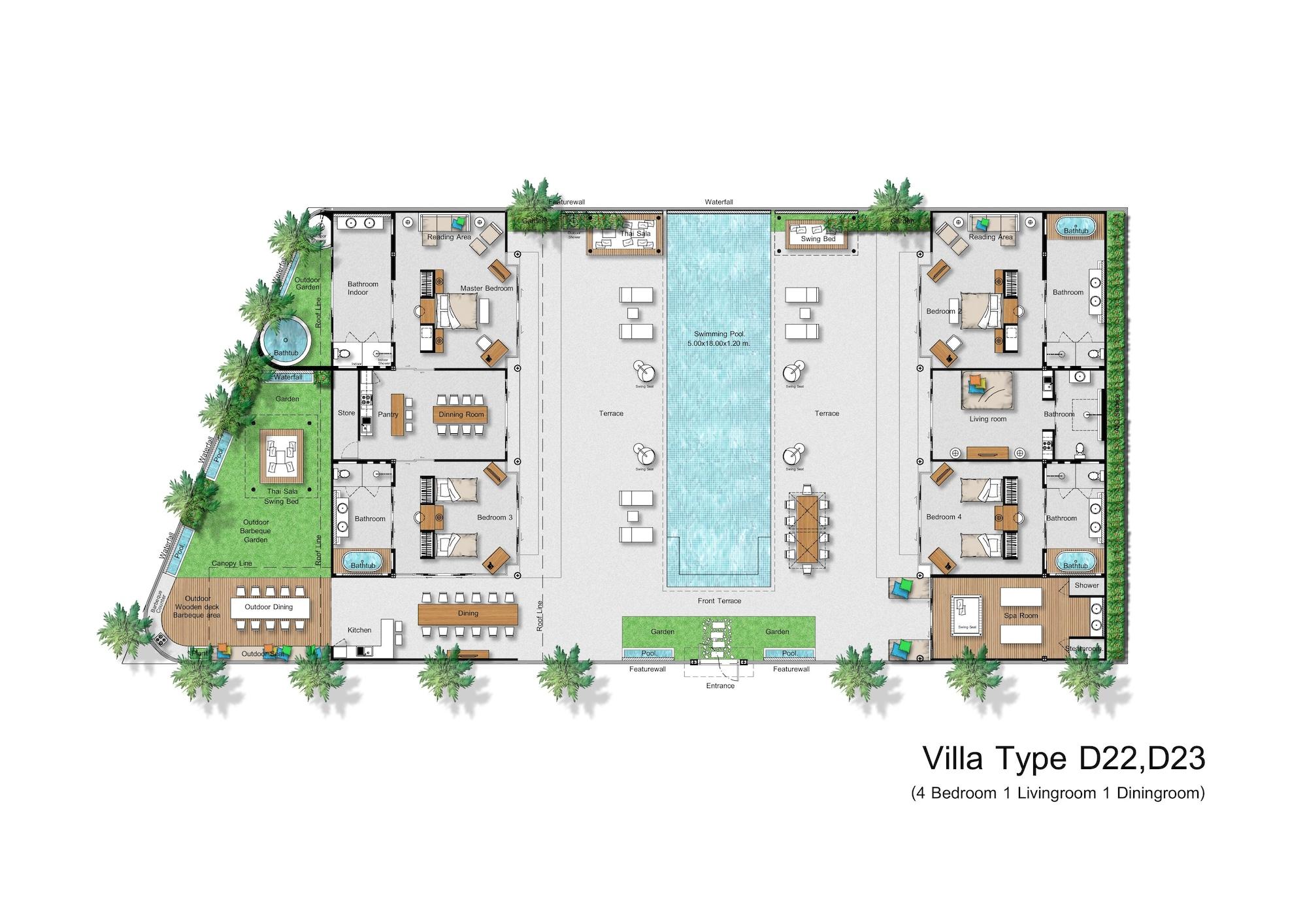 Dhevan Dara Resort & Spa Hua Hin - Pool Villa Zewnętrze zdjęcie